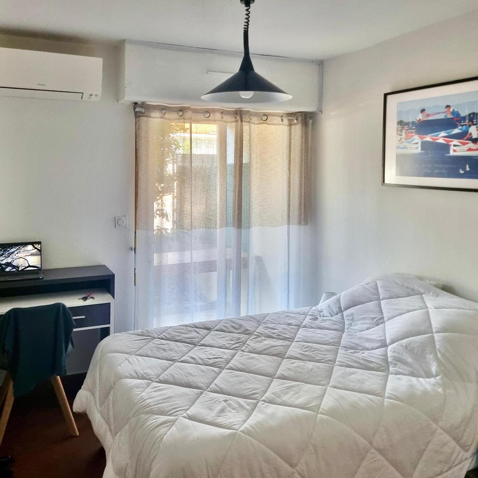 Apartment T2 43m2, A 250m Grand Jardin Prive Ensoleille *